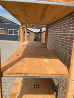 BT EURO  magazijnstelling 9 grenen legborden plm. 120x70, Ophalen