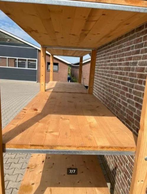 BT EURO  magazijnstelling 9 grenen legborden plm. 120x70, Huis en Inrichting, Kasten | Stellingkasten, Ophalen