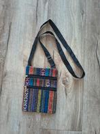 Prachtige gekleurde Aztec schoudertas, paspoort tas ritsen., Overige merken, Onbekend, Ophalen of Verzenden, Zo goed als nieuw