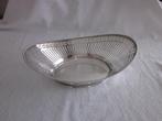 Keltum verzilverde broodmand 32,5 x 22 x 9,5 cm parelrand., Ophalen of Verzenden