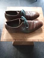 Floris van Bommel veterschoenen mt  H 9'5, Kleding | Heren, Schoenen, Ophalen of Verzenden, Zo goed als nieuw, Bruin