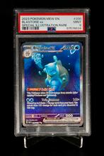 Blastoise ex 151 PSA 9, Hobby en Vrije tijd, Verzamelkaartspellen | Pokémon, Ophalen of Verzenden, Zo goed als nieuw