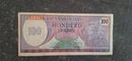 Suriname 100 gulden 1982 ( Lastig jaar )., Ophalen of Verzenden, Zuid-Amerika