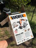 WorX accu cirkelzaagmachine, Cirkelzaag, WORX, Ophalen of Verzenden, Zo goed als nieuw