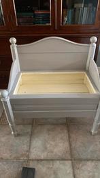 Bankje hout met  opbergruimte gratis, Antiek en Kunst, Ophalen of Verzenden