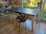 Eetkamer tafel, Huis en Inrichting, Tafels | Eettafels, Ophalen, Gebruikt, 50 tot 100 cm, Vijf personen of meer