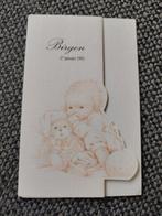 Lannoo kaart, Verzamelen, Geboortekaartjes en Visitekaartjes, Ophalen of Verzenden, 1990 tot 2000, Geboortekaartje