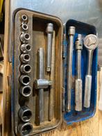 Vintage 1/4" Doppenset, Ophalen of Verzenden, Gebruikt