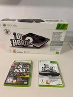 DJ Hero 2- XBOX 360, Ophalen of Verzenden, Zo goed als nieuw, Met 1 controller, Met games