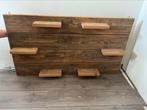 Wandbord steigerhout, Huis en Inrichting, Woonaccessoires | Wanddecoraties, Ophalen, Zo goed als nieuw