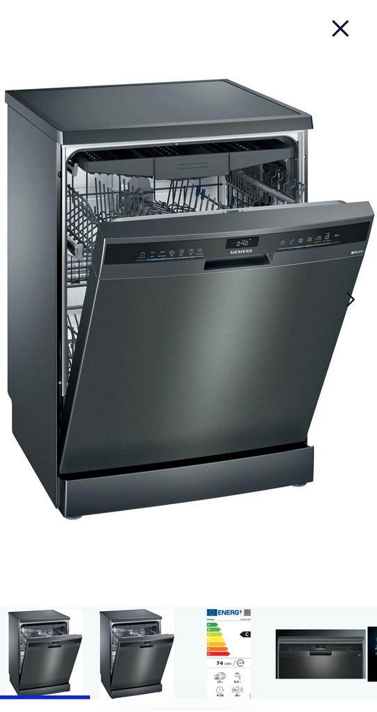 Siemens Vaatwasser, Witgoed en Apparatuur, Vaatwasmachines, Zo goed als nieuw, Vrijstaand, 85 tot 90 cm, 60 cm of meer, Energieklasse A of zuiniger