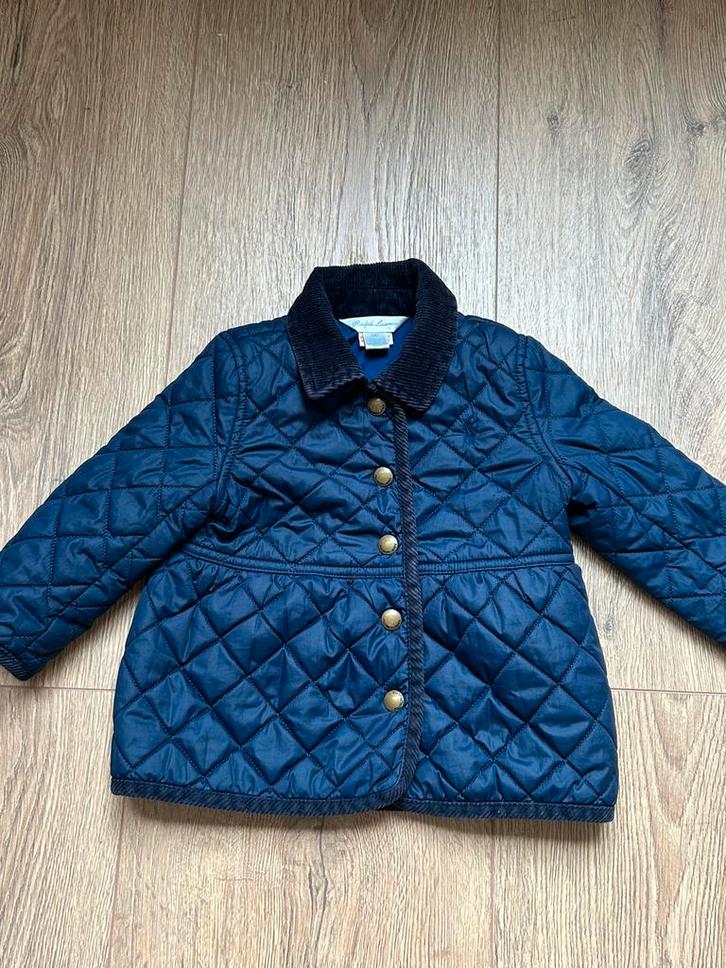 Ralph Lauren navy blauw jasje maat 80 (12M), Kinderen en Baby's, Babykleding | Maat 80, Zo goed als nieuw, Jongetje of Meisje