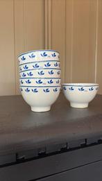 Vintage douwe egberts koffie / spoel /soep / vla kommetjes, Ophalen