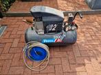 Goed werkende compressor met toebehoren, merk ferm, Doe-het-zelf en Verbouw, Compressors, Gebruikt, 10 bar of meer, Ophalen of Verzenden