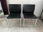 2 mooie design Leolux eetkamerstoelen, “Myto”, Ophalen, Kunststof, Gebruikt, Twee