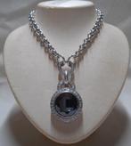 Zilveren Ti Sento hanger + clip en jasseron ketting nr.1264