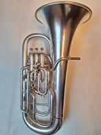 Tuba/ Euphonium Besson Sovereign gecompenseerd, Muziek en Instrumenten, Ophalen of Verzenden, Gebruikt, Euphonium of Tenortuba