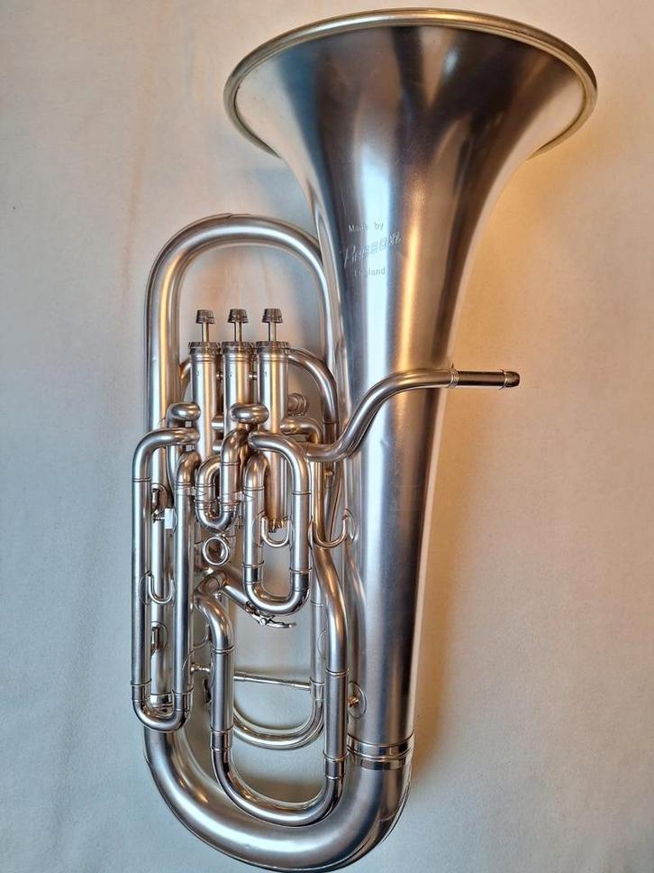 Tuba/ Euphonium Besson Sovereign gecompenseerd, Muziek en Instrumenten, Blaasinstrumenten | Tuba's, Gebruikt, Euphonium of Tenortuba