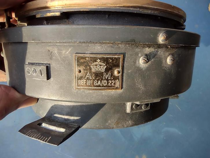 Brits kompas UK WO2 Air Ministery RAF in kistje campass, Verzamelen, Militaria | Tweede Wereldoorlog, Luchtmacht, Engeland, Ophalen of Verzenden