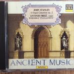 Orgel + orkest - J Stanley, concerten op 2, Ophalen of Verzenden, Barok, Zo goed als nieuw, Overige typen