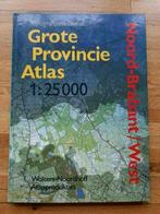 Boek grote provincie atlas noord brabant west topografisch, Boeken, Atlassen en Landkaarten, Ophalen of Verzenden, Zo goed als nieuw