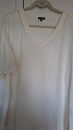 Exxcellent shirt gebroken wit travelstof maat 48, Kleding | Dames, Grote Maten, Wit, Zo goed als nieuw, Exxcellent, Shirt of Top