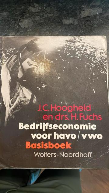 Basisboek bedrijfseconomie havo vwo beschikbaar voor biedingen