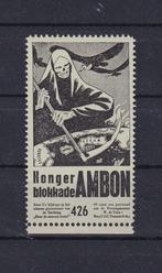 A82) vignet Honger blokkade Ambon, Postzegels en Munten, Ophalen of Verzenden, Postfris, Nederlands-Indië