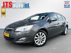 Opel Astra 1.4 Turbo 140pk Sports Tourer, Trekhaak, Cruise, Auto's, Opel, Euro 5, Gebruikt, Zwart, 4 cilinders