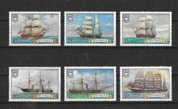 Tuvalu Michel 138-143 postfris   SCHEPEN beschikbaar voor biedingen