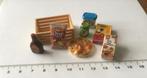 Poppenhuis miniaturen kratje boodschappen 31, Ophalen of Verzenden, Nieuw, Poppenhuis