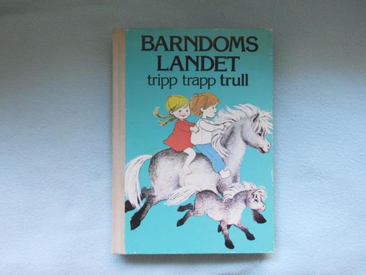 Vintage Zweeds kinderboek: Barndomslandet Tripp Trapp Trull, Boeken, Kinderboeken | Jeugd | onder 10 jaar, Zo goed als nieuw, Fictie algemeen