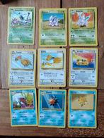 9x Pokemon kaarten base set 2, Ophalen of Verzenden, Zo goed als nieuw, Losse kaart