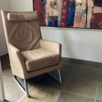 Design stoel ontw. Van den Berg, Huis en Inrichting, Ophalen, Gebruikt, Leer, Design, modern