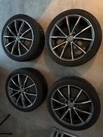 Goodyear Ultragrip 225/45R18 Winterbanden met Audi Velgen, Auto-onderdelen, 18 inch, Gebruikt, Banden en Velgen, Personenwagen