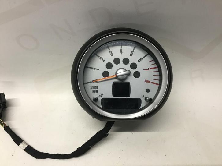 Toerenteller Mini R56 1.4 one ('06-'14) 917873901, Auto-onderdelen, Dashboard en Schakelaars, Gebruikt, Ophalen of Verzenden