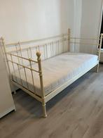meisjesbed ikea 90/200, Huis en Inrichting, Slaapkamer | Bedden, 90 cm, Eenpersoons, Wit, Ophalen of Verzenden