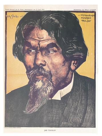 steendruk (1915) van Willy Sluiter - Jan Toorop  beschikbaar voor biedingen