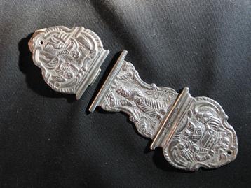 Bijbelslot antiek zilver Meppel J. Jonker 1865. 2098 beschikbaar voor biedingen