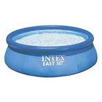 Voor een goede fles wijn... Intex Easy Set A + toebehoren!!, Ophalen, Minder dan 80 cm, Opblaaszwembad, Rond