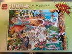 King Puzzel 1000 Stukjes - Rocky Mountains Wide, Ophalen of Verzenden, 500 t/m 1500 stukjes, Zo goed als nieuw, Legpuzzel