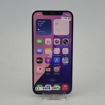 iPhone 12 64GB Wit IOS 26 beschikbaar voor biedingen