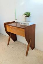 Vintage retro bijzettafeltje midcentury, Antiek en Kunst, Ophalen of Verzenden