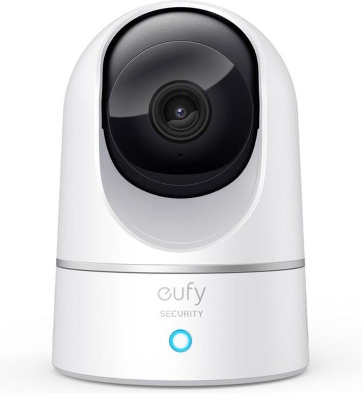eufy e220 Security Binnencamera 2K Pan & Tilt - Indoor Cam, Audio, Tv en Foto, Videobewaking, Nieuw, Ophalen of Verzenden