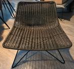 Woood Otis Loungestoel Fauteuil, Ophalen, Gebruikt, Bruin, Metaal