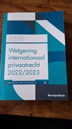 Wetgeving internationaal privaatrecht 2022/2023, Verzenden, Zo goed als nieuw