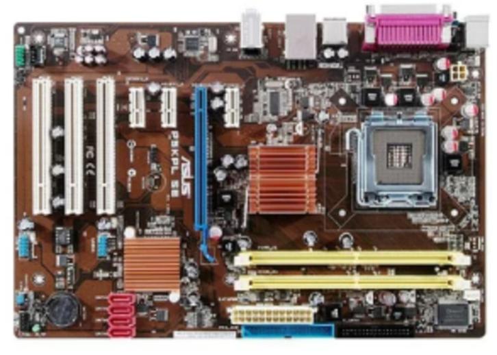 Asus P5KPL SE socket 775, Computers en Software, Moederborden, Gebruikt, Verzenden