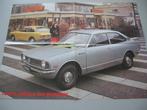 TOY 012 Toyota Corolla 1200 Economic folder/vouwposter 1977., Ophalen of Verzenden, Zo goed als nieuw, Toyota