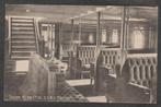 boot s.s.r. v.hasselt met interieur, Verzamelen, Verzenden, Voor 1920, Gelopen, Noord-Holland