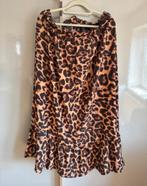 Luipaard Rok 3XL, Kleding | Dames, Rokken, Bruin, Maat 46/48 (XL) of groter, Ophalen of Verzenden, Zo goed als nieuw